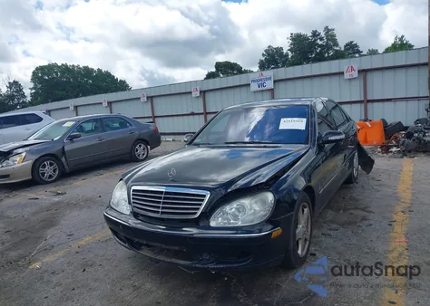 2004 Mercedes-Benz S 430 z USA, uszkodzony, nr VIN WDBNG70J34A419316